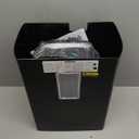 Bonsaii 12-Sheet Cross Cut Paper Shredder, 5.5 Gal Home Office Heavy Duty Shredder for Paper, Credit Card, Mail, Staples, with Transparent Window, High Security Level P-4 (C275-A)