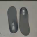 Plantar Fasciitis Feet Insoles Arch Supports Orthotics Inserts Relieve Flat Feet, High Arch (Mens 8-8 1/2 | Womens 10-10 1/2) (Gray)