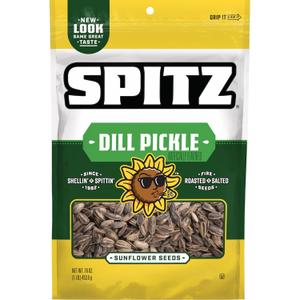 2 x Spitz, Dill Pickle Sunflower Seeds - 16 oz (EXP 12/02/25)