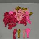 Latex Balloon Happy Party Balloons Birthday Balloons Valentines Day Balloons Light Birthday Party Ballon Pearly Lustre Balloon Ballon for Wedding Ballon for Fun Pink