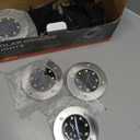 INCX Solar Lights Outdoor Waterproof, Pack of 10 Solar Lights for Outside, Solar Garden Lights Landscape Lighting for Patio Pathway Lawn Yard Deck Driveway Walkway, Warm White