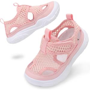 BARERUN Kids Water Shoes Boys Girls Barefoot Aqua Socks for Swim Surf Pool Beach Sport Lightweight Breathable Sandal Athletic Slip-On Sneaker for Toddler Outdoor Indoor, Size 9