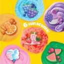 Play-Doh Scented Slime Variety Pack, 6-Pack Variety, Super Stretch, Foam, Butter & Cloud Slime (Strawberry, Grape, Cotton Candy, Blue Raspberry, Watermelon, Citrus Scented), Gifts and Party Favors