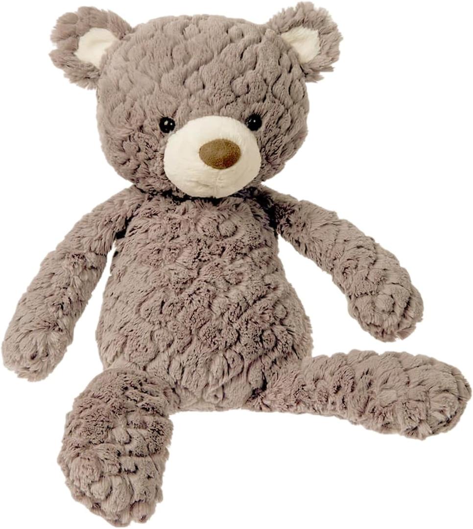 Mary Meyer Putty Bear Small Teddy Bear Soft Toy, Grey