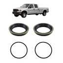 Rear Axle Seal & O-Ring Kit, Compatible with Ford F250 F350 Super Duty 1999-2024, Transit 150 250 350 2015-2019, Excursion 2000-2005, Inner Wheel Seal, Rear Hub Oil Seal