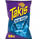 Takis Blue Heat 14 ct, 9.9 oz Sharing Size Case, Hot Chili Pepper Flavored Extreme Spicy Rolled Tortilla Chips, BBD 12/01/2025