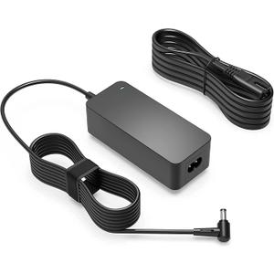 Superer AC Charger Fit for Asus X555L X555LA X555LB X555LF X555QA X555QG X555Q X555LJ X555Y X555YA X555U X555UB X555UJ X555C X555CA X555D X555DA X555DG X555 Laptop Power Supply Adapter Cord