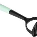 Long Ergonomic Nylon Masher for Kitchen - Large Heavy Duty Potato and Vegetable Hand Food Masher - Handheld Nonstick Cookware - Utensils for Mashed Potatoes