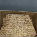 ChumDecor 28" Wicker Christmas Tree Collar for Artificial Trees, Rustic 7.5ft Tree Basket Skirt, Farmhouse Base Cover for Pencil, Slim Christmas Tree Collars, Handwoven from Seagrass