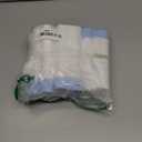 Small Trash Bags 4 Gallon with Drawstring, 1.1 Mil 15 Liter White Thick Unscented Small Plastic Garbage Bags for Bathroom, Wastebasket Liners for Toilet Home Office and Bedroom (4 Gal-120)