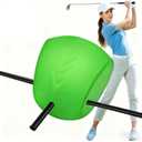 The Connector Golf Training Aid, Golf Swing Trainer for Posture Correction Practice, Golf Swing Training Aid (Green)