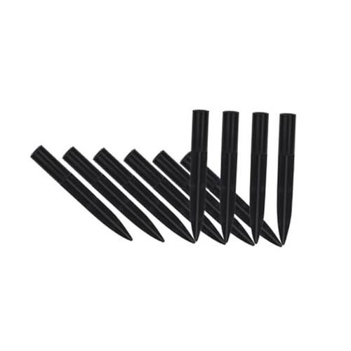 10PC Solar Light Stakes Replacement Set, 0.83" x 5.31" ABS Plastic Ground Spikes, Compatible with Outdoor Solar Pathway Lights, Landscape Lighting