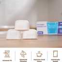 Premium 6-pack Water Filters For Replacement Breville BWF100 with Ion Exchange Resin inside