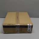 Nintiue Upgraded Modern Arc Dimmable Tall Standing Floor Lamp with Linen Shade, 1200 Lumens LED Bulb Included, for Living & Reading Room, Bedroom, Office & Nursery, Gold