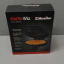 Mueller Heart 5 Waffle Maker, Waffle Iron, Adjustable Browning Control & Nonstick, Cool Touch Handle, Easy to Clean, Small Kitchen Appliances