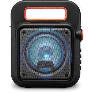 iLive Electronics ISB309B Wireless Tailgate Party Speaker, with LED Light Effects and Built-in Rechargeable Battery, Black