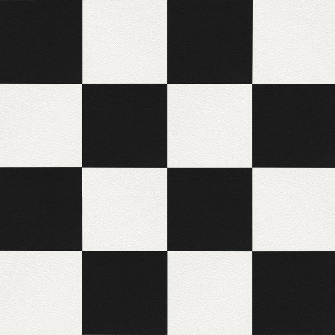 Peel and Stick Floor Tiles: 10pcs 11.81 * 11.81in Waterproof Vinyl Flooring self-Adhesive Floor Tile Sticker for Bathroom/Kitchen/Bedroom/livingroom/Hallway(Black and White)