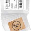 Coopaty 6" x 9" Adhesive Packing List Envelopes Clear Plastic Mailing Shipping Envelope Pouch (500 Pack)