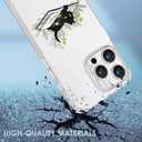 Buleens for iPhone 16 Pro Max Case - Clear Flexible TPU Women Cute Girls Protection Phone Cover Slim Fit Shockproof Funny Girly Unique Fashion Design Pattern Case for iPhone 16 Pro Max, Cats