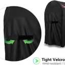 Kingkong 7105 Premium Grill Cover for Weber Spirit 210 Series Gas Grills with Both Collapsed (Not Fit for Spirit II E-210) Including Grill Brush and Tongs