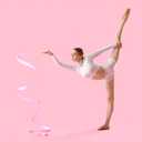 uxcell Dance Ribbon, Gymnastics Ribbon Twirling Ribbons for Birthday Party Streamers Decoration,Circus Carnival Ribbon with Sticks Wands (Sapphire Blue)