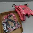Beebiepet Heavy Duty Tactical Dog Harness for Dogs, No Pull Adjustable Pet Harness Reflective Service Training Easy Control Pet Vest Military K9 Working Dog Harnesses- M, Pink Camo