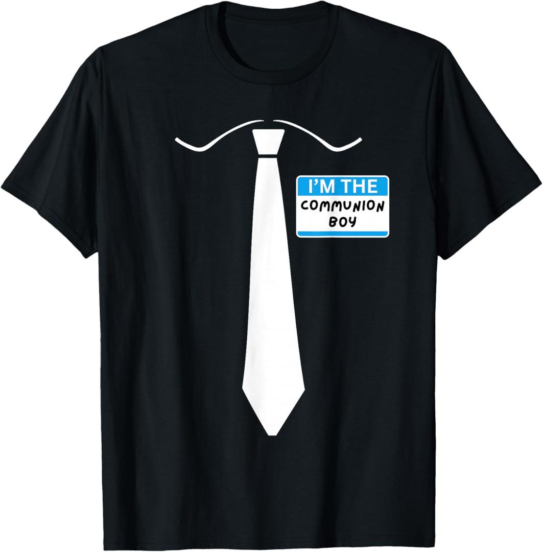 Holy First Communion Boy T-Shirt, Size S