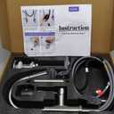 Bathroom Sink Faucet with Pull Down Sprayer, Brushed Nickel Single Handle Pull Out Faucet with Pop-Up Drain, 1 or 3 Hole Laundry Bar Basin Faucet with Deck Plate, KBL-7002BN-CL