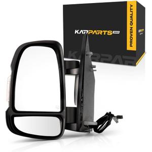 For Ram ProMaster 1500/2500/3500 2014-2022 Door Mirror Driver Side | Power Folding | Heated | w/Signal | Replacement For CH1320432 | 5VF01JXWAG
