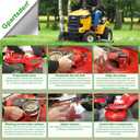 GX20072 GY20570 Replacement Mower Deck Belt 42" for John Deere D100 110 120 L110 111 118 LA110 120 LA105 LA110 LA115 Mower