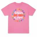 Rwabing 100 Days of School Shirts for Women 100th Day of School T-Shirt Teacher Tee Tops Size XL
