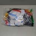 Kingdder 12 Pcs Rocket Drawstring Bags Party Favor Bags Rocket Space Themed Sport Astronaut Backpack Candy Goodie for Kids