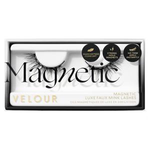 Velour Magnetic Eyelashes  Luxurious False Lashes  Reusable Magnetic Lashes  Wear up to 30x  Vegan, All Eye Shapes, Natural Magnetic Lashes, Magnetic Eyeliner not Included (Magnetic Force)