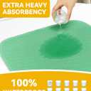 Washable Underpads Waterproof, 4 Pack 36" x36'' Heavy Absorbency Incontinence Bed Pads, Bed Wetting Pads for Adults, Elderly, Kids and Pets, Soft Reusable Changing Pads for Bed