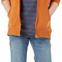 Amazon Essentials Hoodies - Boys' Zip-Up Sweatshirt (X-Large, Navy)