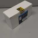 BESTTEN 5 Pack Super Slim Digital Dimmer Light Switch with Screwless Wallplate, Single Pole or 3 Way Dimmer with Air Gap Power Cut Off Switch, 3 Button Control, ETL Listed, White