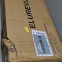 4 Wooden Drawer Dresser for Bedroom Storage, Modern Farmhouse Wood Chest of Drawers with Metal Handles, Wide Storage, Cabinet for Closet, Living Room, or Entryway White (15.7"D x 29.5"W x 36.6"H (4 Drawers))