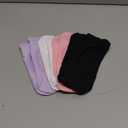 CoolMate Pilates Socks with Grips for Women, Yoga Socks, Crew Non Slip Women for Workout, Barre, Pilates Gifts (6-10, 4 Pairs Open Top Pink/White/Light Purple/Black)