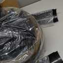 Mind Reader 2-Tier Snack Carousel, Countertop Organizer, Snack Tray, Breakroom, Kitchen, 14.25"L x 14.25"W x 14"H, Black