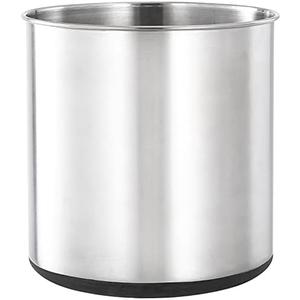 OKT Kitchen Utensil Holder,7.2″Large Stainless Steel Utensil Crock with Non Slip sillicone Bottom Design