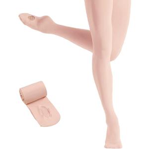 HETH Ballet Tights for Girls - Ultra Soft Dance Tights Convertible Tight (8-12 Years, Ballet Pink (More Peach) - 1 Pairs)