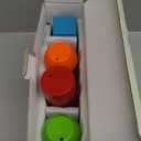 JOYIN 4-Pack Fidget Tubes for Kids, Sensory Tubes, Stress Relief Toy, Speech Therapy, Calming Toys for Children with Autism, Calm Down Corner Classroom Supplies, Christmas School Gifts for Toddlers