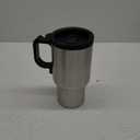 12V Car Heating Cup Car Heated Mug, 450ml Stainless Steel Travel Electric Coffee Cup 14oz. Insulated Heated Preservation Mug
