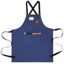 JORMIDEARZMD chef apron for men with Pockets - Cotton Canvas Cross Back Chefs cooking Aprons, for kitchen, restaurant, grilling