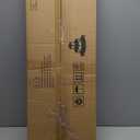 aboxoo 3 Tier Plant Stand Flower Pot Rack, Metal Stair-Step Style Corner Shelf Planters, Quarter Round Display Holder for Indoor Outdoor Use(Black, Semicircle)