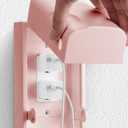 Bates - Baby Safety Outlet Cover Box, Pink, Outlet Covers Baby Proofing, Plug Covers Baby Proofing, Baby Outlet Cover, Socket Covers Baby Proofing, Baby Outlet Covers Baby Proof, Outlet Box Cover (1 Pack)
