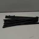 Amazon Basics Easel Display Stand, Instant Floor Poster, Lightweight, Collapsible and Portable with Tripod Base, Black Steel (Supports 5 Pounds) Black