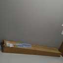 Double Curtain Rod Set for Windows, Heavy Duty Dual Track System with Aluminum Brackets, Decorative White Curtain Rail for Room Divider, Bedroom & Living Room Drapes (White, 180")