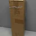 Antique Bronze Wrap Around Curtain Rod, 1 Inch Diameter, 28 to 120 Inch, Adjustable Blackout Curtain Rod with Zinc Alloy Double-deck Finials and Aluminum Center Brackets