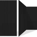 10 Pack Acoustic Panels,47.2x23.6x0.4 inch Acoustical Wall Panels,Large Soundproof Panels,Self-Adhesive Sound proof panels for walls,Acoustic Treatment for Recording Studio&Office Vertical,Black